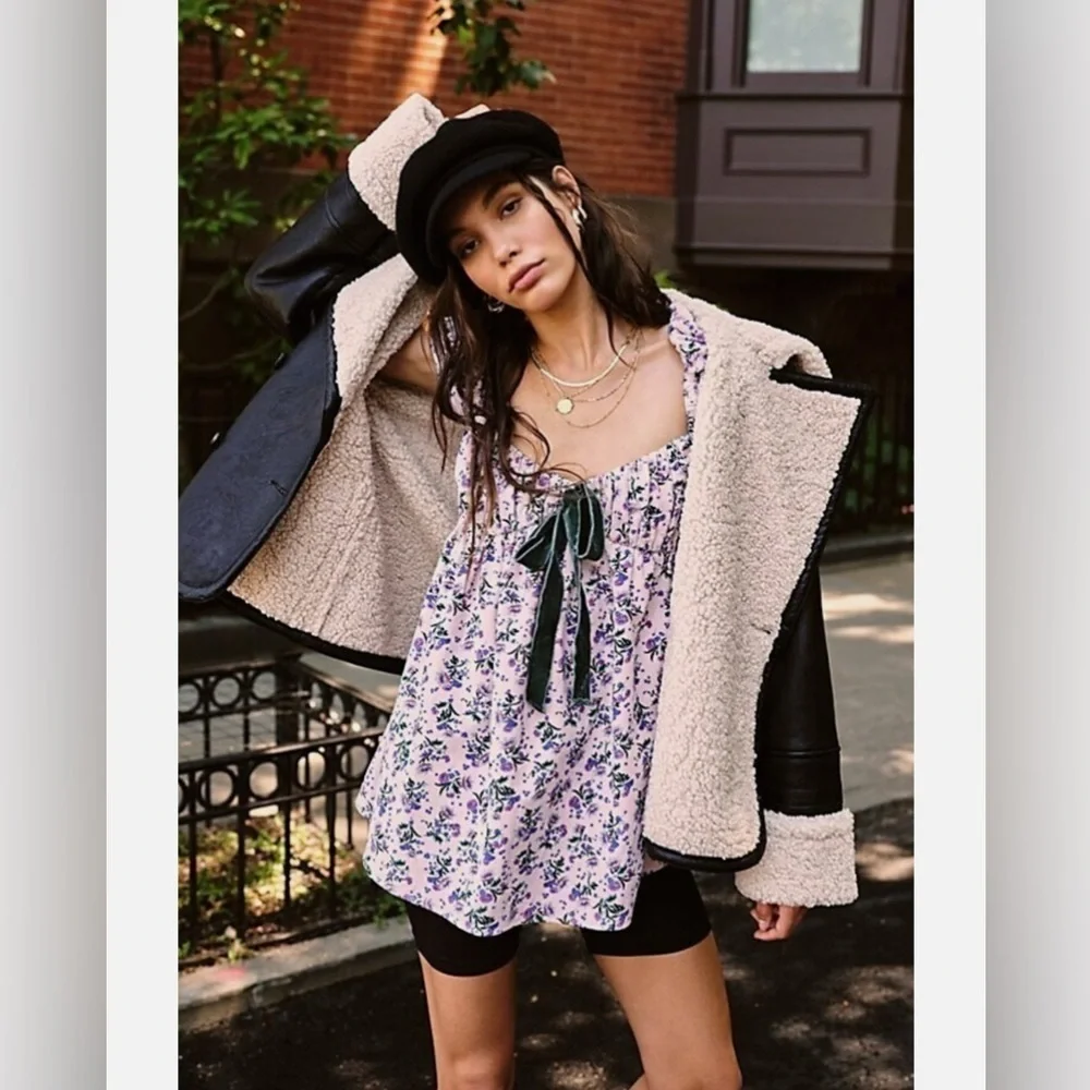 Free people Gaia Printed Tunic